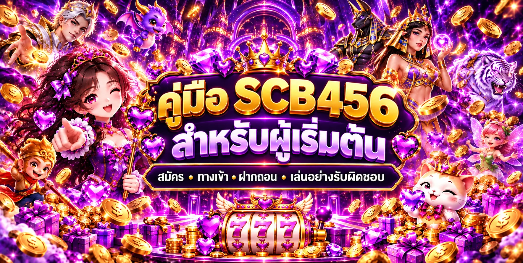 SCB456 คู่มือสมัคร ทางเข้า ฝากถอน สำหรับผู้เริ่มต้น